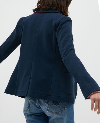  MAX&Co. - Áo blazer nữ tay dài phối nút cài Emblem 