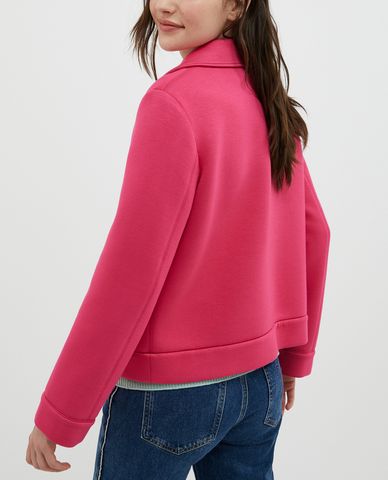  MAX&Co. - Áo khoác kiểu nữ phối nút cài Double Layer Jersey 