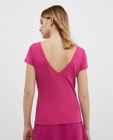  MAX&Co. - Áo thun nữ cổ thuyền tay ngắn Danzante 