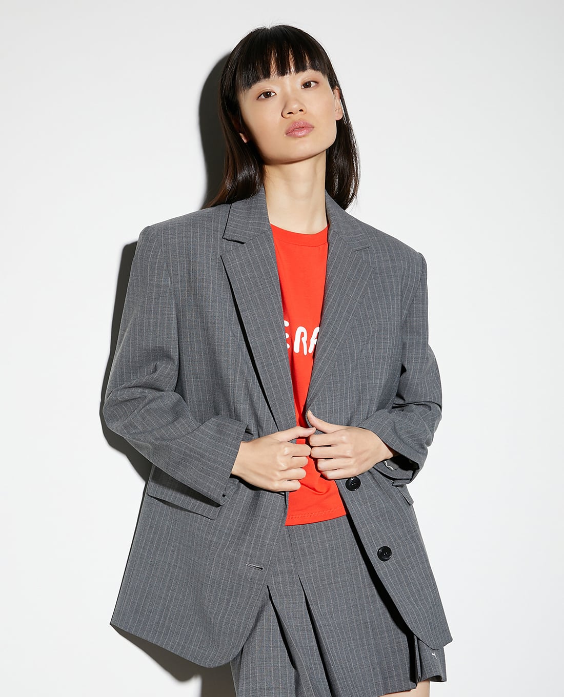 MAX&Co. - Áo khoác blazer cổ V tay dài Outofoffice