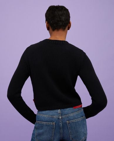  MAX&Co. - Áo sweater dệt kim phom lửng cổ tròn tay dài Winona 