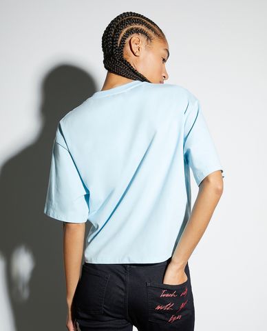  MAX&Co. - Áo thun nữ cổ tròn tay ngắn Boxyclaim 