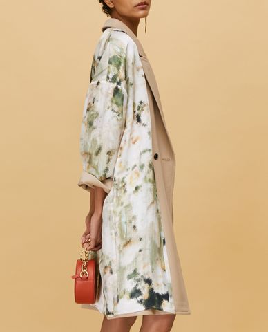  MAX&Co. - Áo blazer nữ tay dài Reversible Twill And Satin 