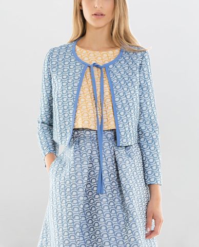  MAX&Co. - Áo khoác nữ phom ngắn cột dây nữ tính 