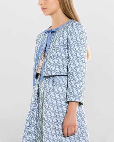  MAX&Co. - Áo khoác nữ phom ngắn cột dây nữ tính 