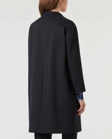  MAX&Co. - Áo blazer nữ tay dài cổ bẻ dáng dài thời trang 