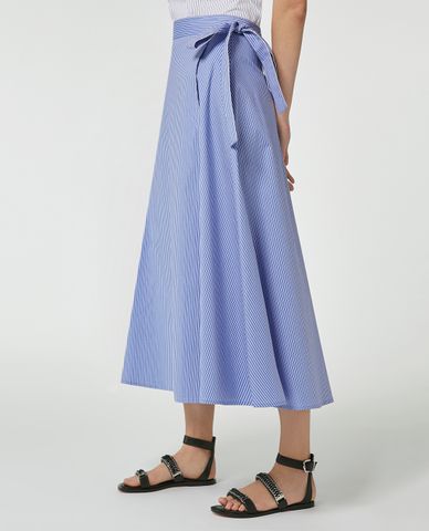  MAX&Co. - Chân váy midi phối thắt lưng Indigo 