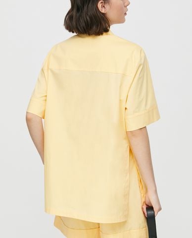  MAX&Co. - Áo sơ mi nữ ngắn tay Poplin Bowling 