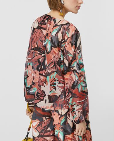  MAX&Co. - Áo kiểu nữ phom suông tay dài Cotton Voile 