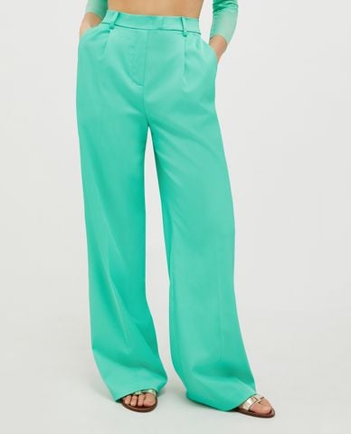  MAX&Co. - Quần nữ ống rộng lưng cao thời trang Stresa 