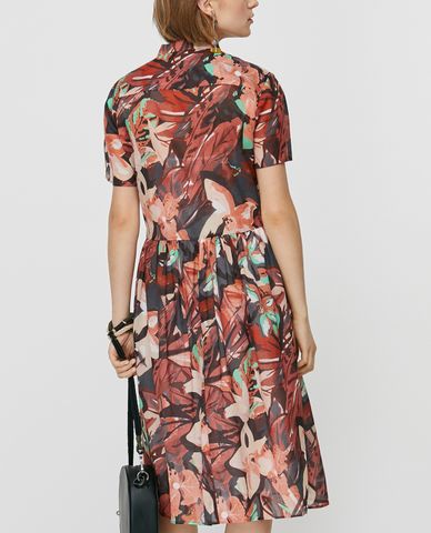  MAX&Co. - Đầm midi sơ mi tay ngắn Cotton Voile 