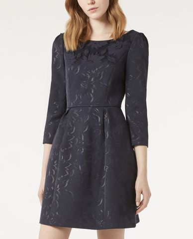  MAX&Co. - Đầm mini cổ tròn tay lỡ phối túi thời trang 