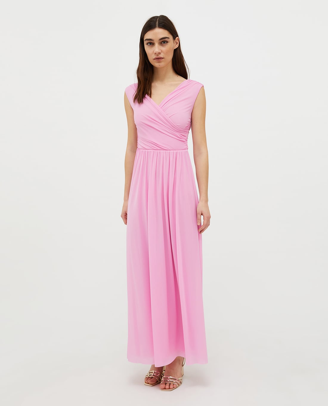 MAX&Co. - Đầm maxi cổ V nữ tính Antea
