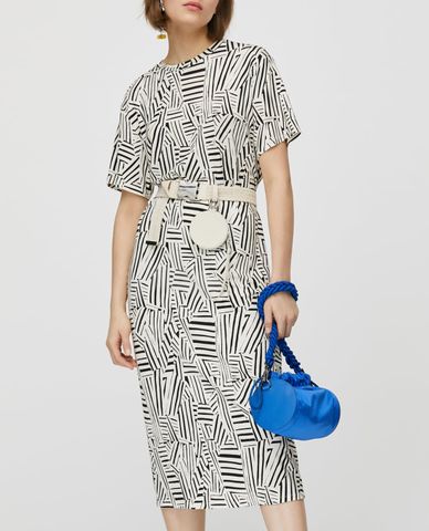  MAX&Co. - Đầm midi phom suông Printed Jersey 