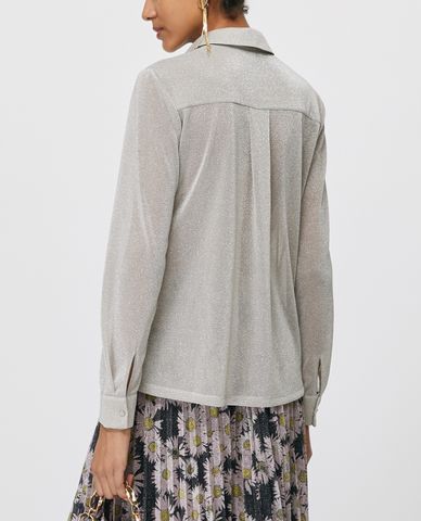  MAX&Co. - Áo sơ mi nữ tay dài Jersey Lamé 
