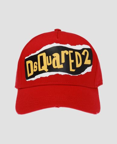  DSQUARED2 - Nón bóng chày thời trang in logo 