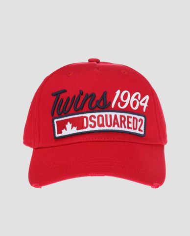  DSQUARED2 - Nón bóng chày thời trang Twins 1964 DSquared2 