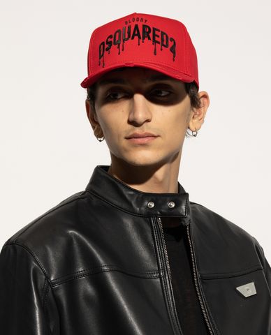  DSQUARED2 - Nón bóng chày nam Embossed Logo 