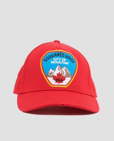  DSQUARED2 - Nón bóng chày City of Mountain 