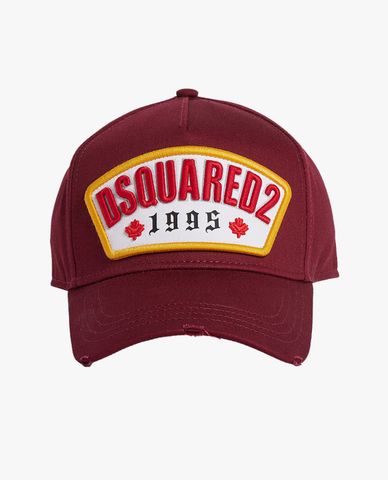  DSQUARED2 - Nón bóng chày unisex thêu nổi Logo 