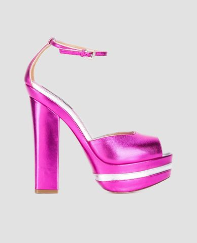  DSQUARED2 - Sandal cao gót hở mũi Ziggy 