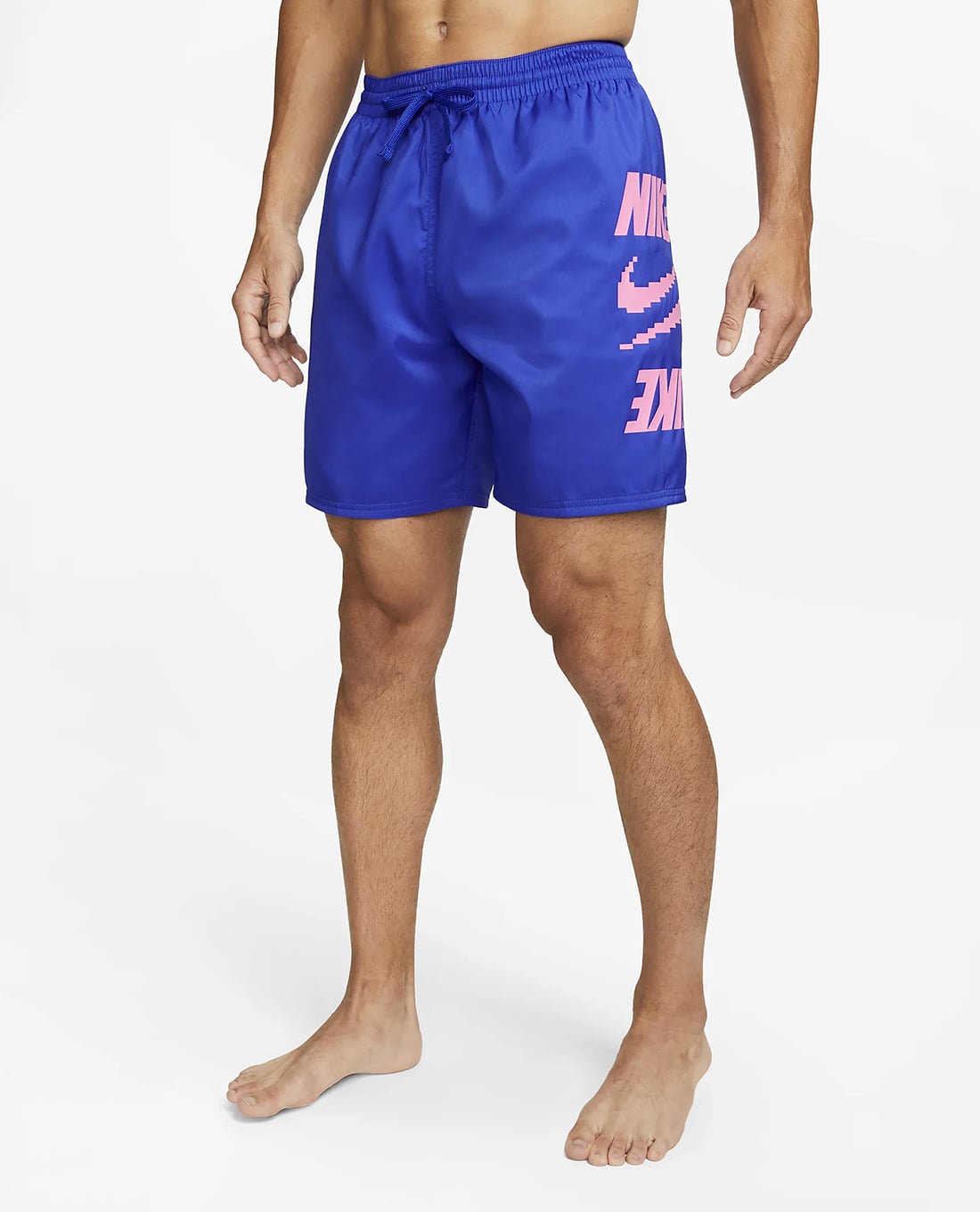 NIKE SWIM - Quần bơi nam lưng thun dây rút Digi Stack Breaker 7