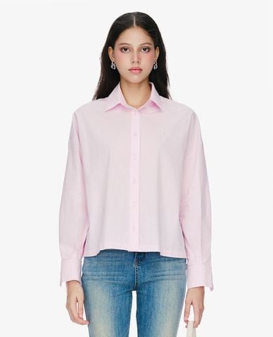  GIGI - Áo sơ mi nữ cổ bẻ tay dài thanh lịch 