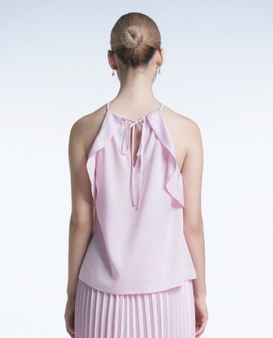  GIGI - Áo yếm phối bèo kèm dây rút điệu đà 