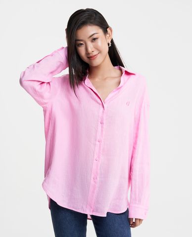  GIGI - Áo sơ mi nữ cổ bẻ tay dài thanh lịch 