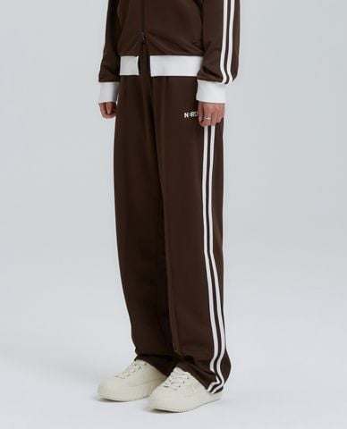  NERDY - Quần dài unisex ống rộng lưng thun Classic Ny Track 