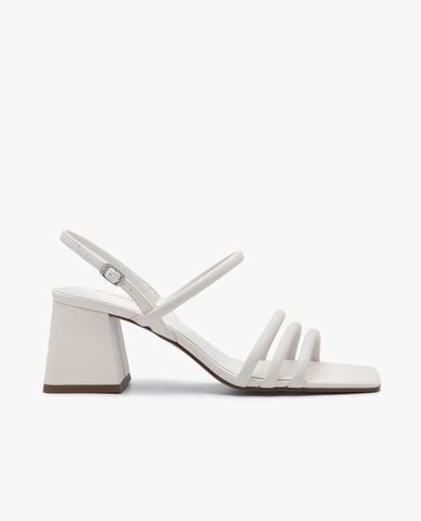  PEDRO - Giày sandals cao gót nữ mũi vuông Strappy 