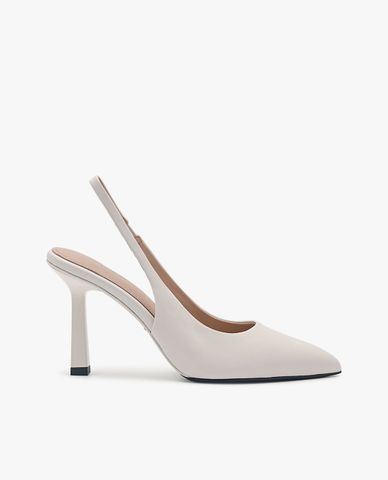  PEDRO - Giày cao gót nữ bít mũi phối quai đeo gót 