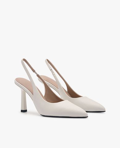  PEDRO - Giày cao gót nữ bít mũi phối quai đeo gót 