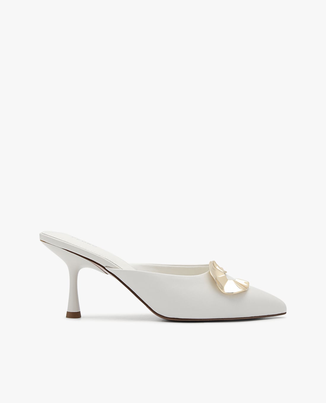 PEDRO - Giày mules cao gót nữ mũi nhọn thời trang