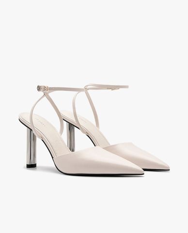  PEDRO - Giày cao gót nữ bít mũi Icon Leather 