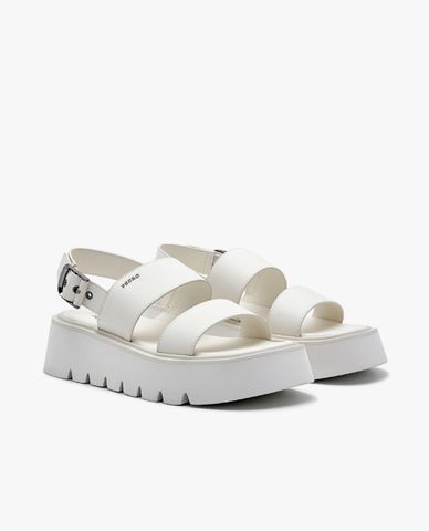  PEDRO - Giày sandals nữ đế cao quai ngang Helix 