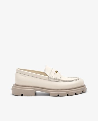  PEDRO - Giày lười nữ đế thấp mũi vuông Ellis Leather 