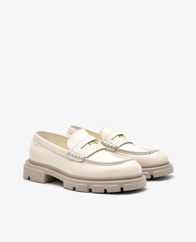  PEDRO - Giày lười nữ đế thấp mũi vuông Ellis Leather 