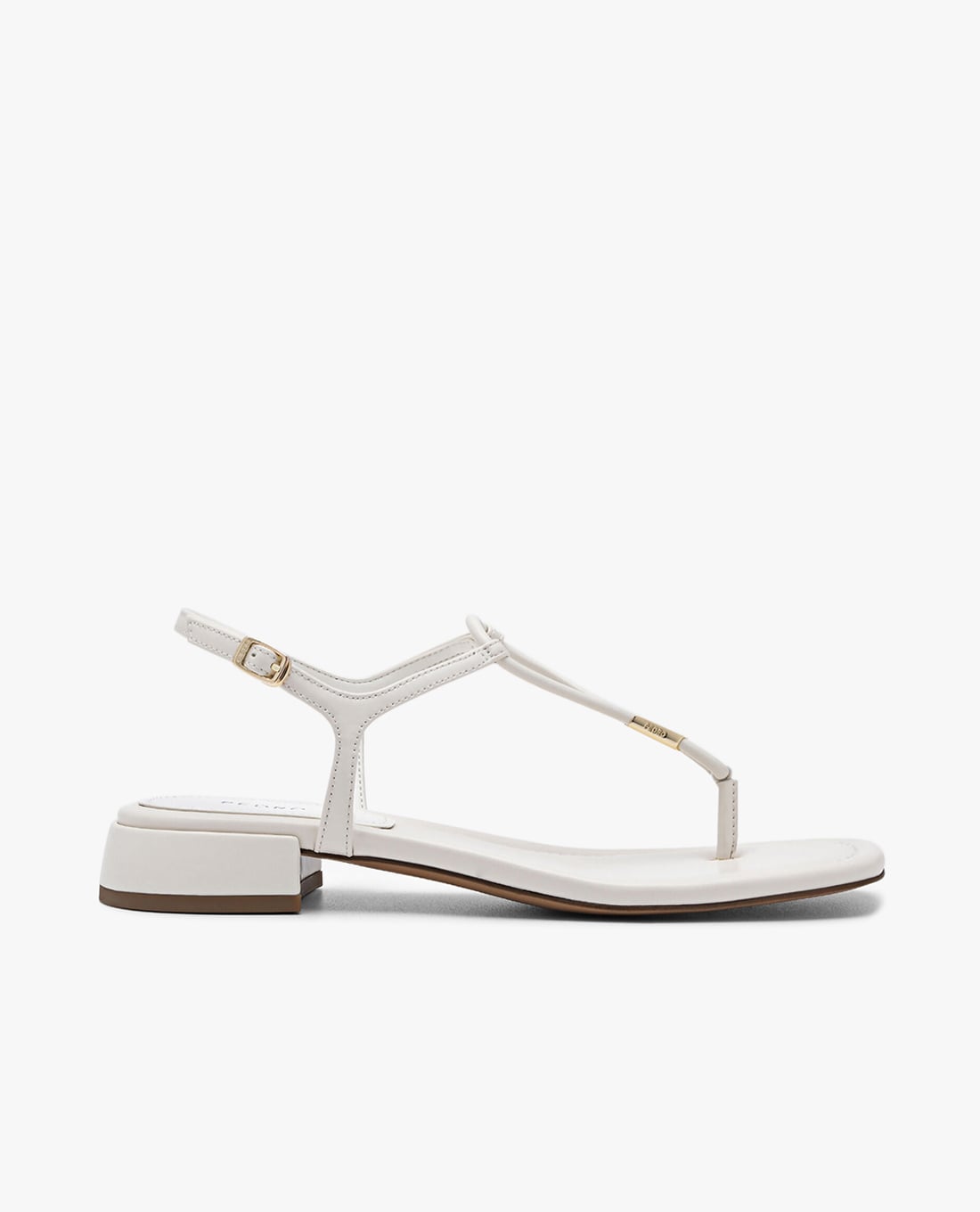 PEDRO - Giày sandals nữ đế thấp mũi vuông Slingback