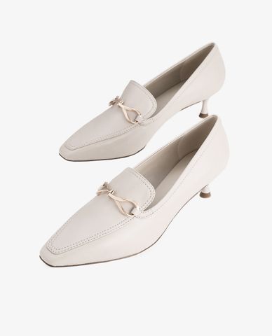  PEDRO - Giày cao gót Lizard Effect Gold 