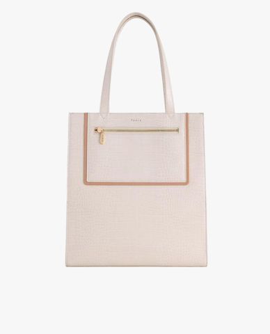  PEDRO - Túi xách tay nữ chữ nhật Large Croc Effect 