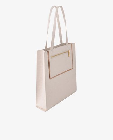  PEDRO - Túi xách tay nữ chữ nhật Large Croc Effect 