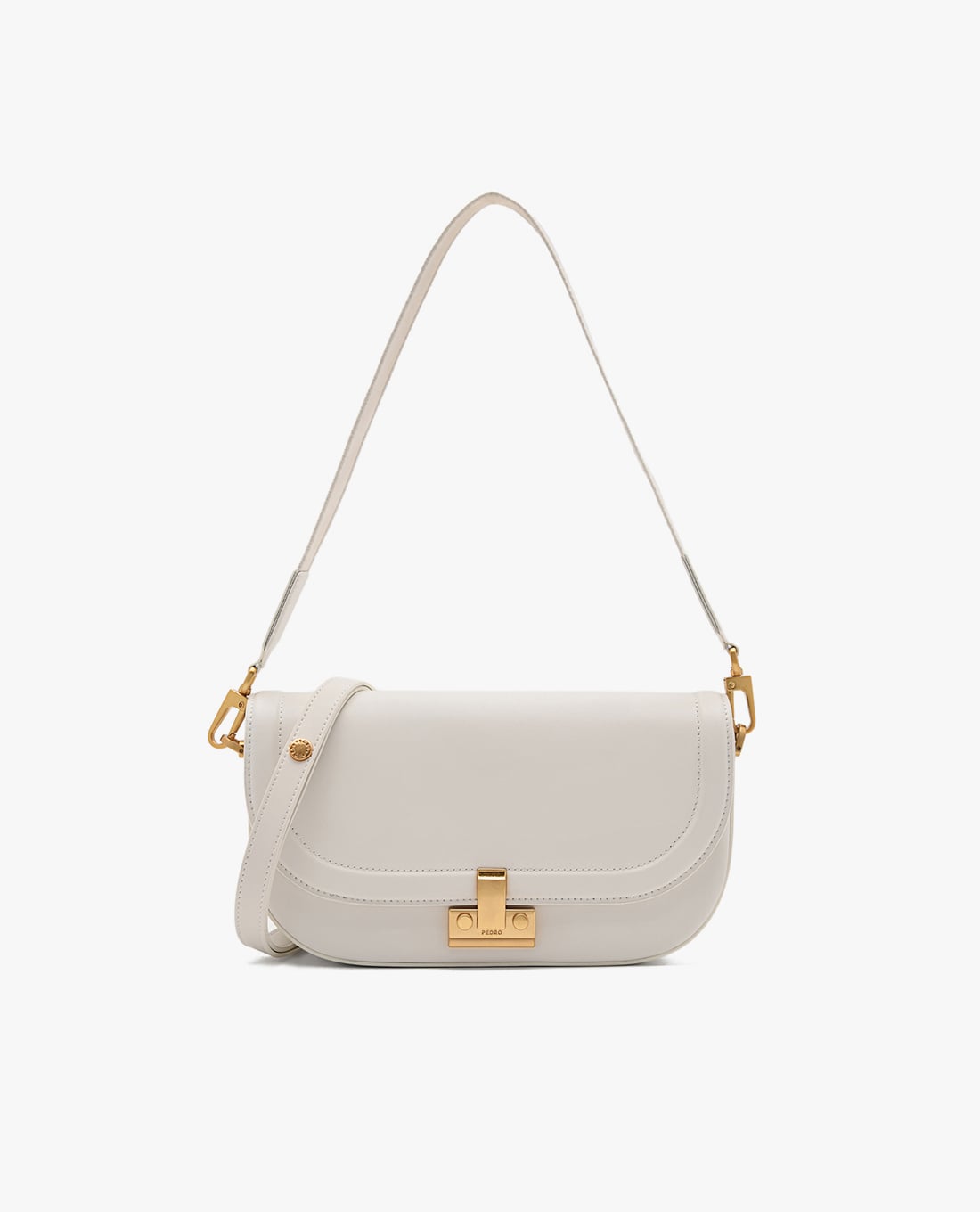 PEDRO - Túi đeo vai nữ nắp gập phom chữ nhật