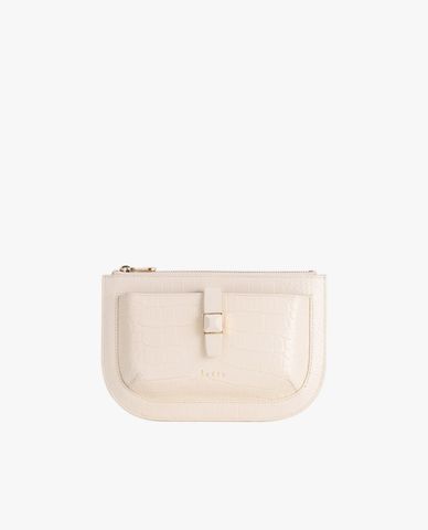  PEDRO - Ví nữ chữ nhật phối thắt lưng Croc Effect Leather 