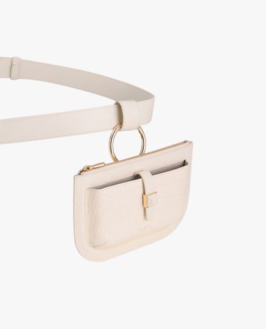  PEDRO - Ví nữ chữ nhật phối thắt lưng Croc Effect Leather 