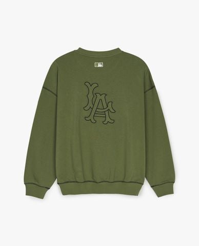 MLB - Áo sweatshirt unisex Basic Coopers Logo Mega Overfit 