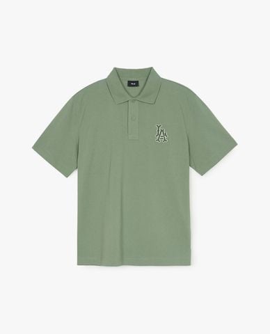  MLB - Áo polo unisex tay ngắn Basic Coopers Logo Overfit 