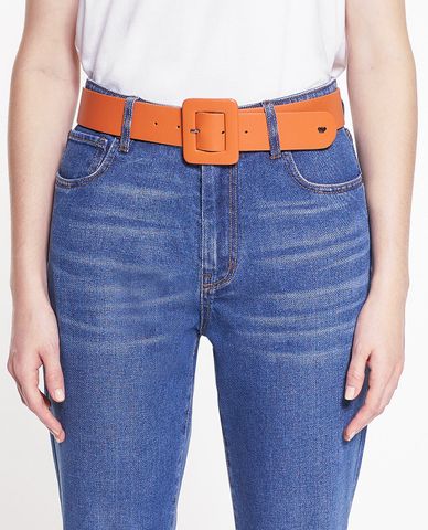  WEEKEND MAX MARA - Thắt lưng da nữ bản vừa Brio 