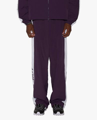  NERDY - Quần dài unisex ống rộng lưng thun Line Woven 