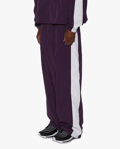  NERDY - Quần dài unisex ống rộng lưng thun Line Woven 